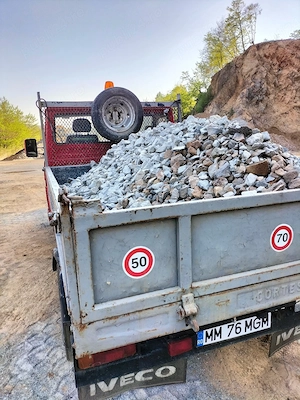 transport agregate moloz