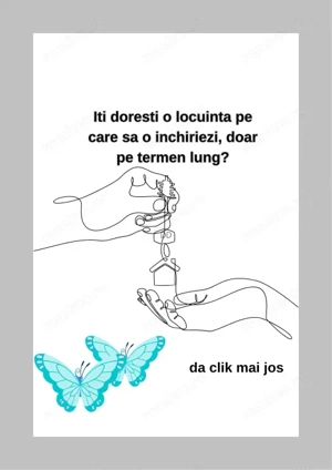 Tomis III -2camere partial mobilat - centrala pe gaz- termen lung