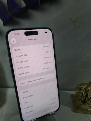 iPhone 16 Blue 5G 128GB Baterie:91%.Pre  fix! - imagine 2