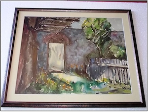 Acuarela  veche veche