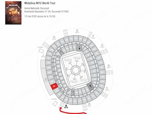 Bilete Metallica M72 World Tour