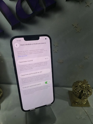 iiPhone 13 Black 128GB Baterie Originală:90% Pret fix! - imagine 5