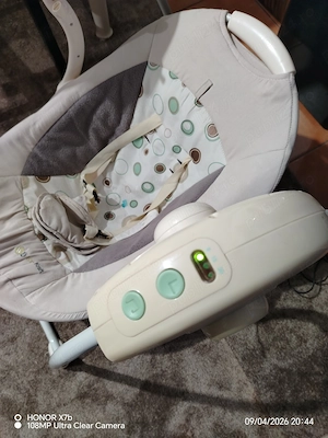 Leagăn electric bebe și patut