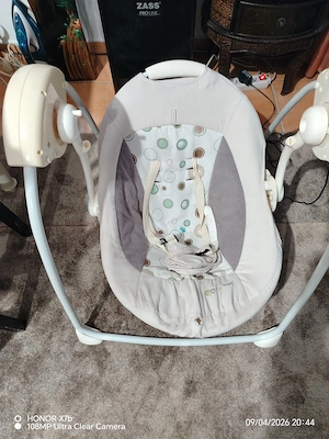 Leagăn electric bebe și patut - imagine 4