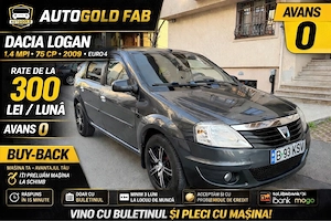Dacia Logan Laureate 1.4 MPI | AC | Navi | Senzori | Rate | Garanție 12 Luni