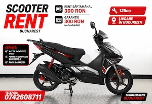 Închiriez scuter 125cc   ideal pentru livrări (Glovo   Tazz   Bolt) 