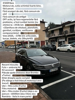 Passat B8 2015, 2.0 CRLB, DSG, Dynaudio, Pano, ACC, Lane Assist, High Led, Suspensie pe aer - imagine 4