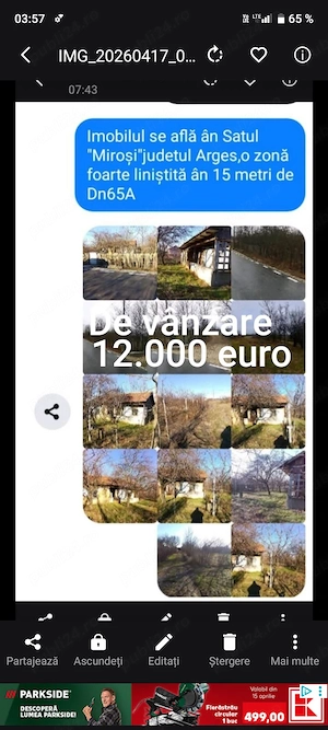 casă bătrînească de vînzare 