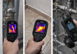 Nou! Detectie pierderi apa trasee incalzire sau trasee alimentare apa, hidranti - imagine 2