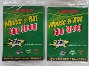 2 bucăți-Capcană cu adeziv pentru șoareci șobolani, tip carte