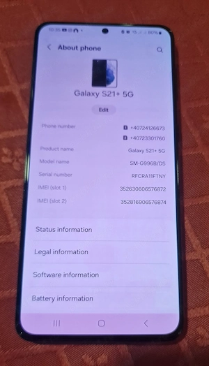 Samsung Galaxy S21 Plus 5 G