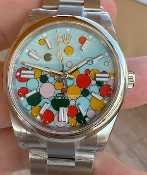 Rolex Oyster Perpetual 41mm 124300 SS SS Bubbles VSF V2 VS3230