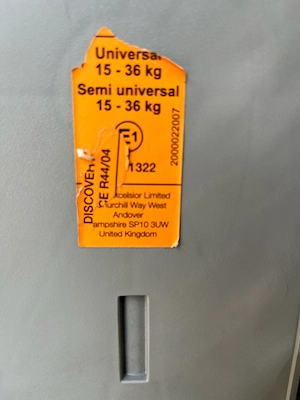 Vand scaun auto Britax 15 36kg Isofix - imagine 3