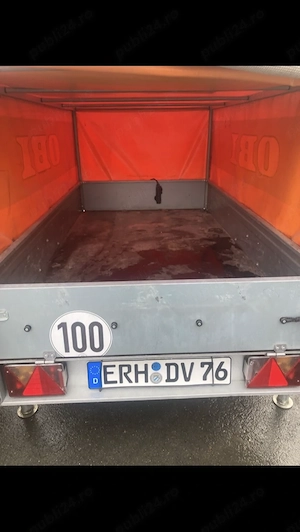 Remorca auto 750 kilograme