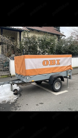 Remorca auto 750 kilograme