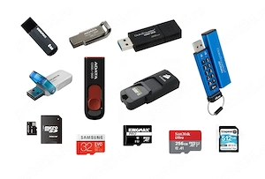 Stick USB, card microSD, etc cu orice muzică, filme, jocuri PC la comandă