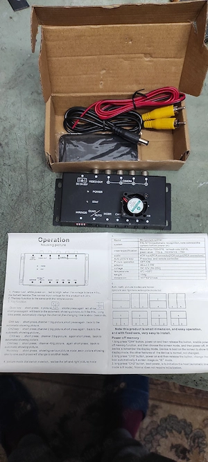 Sumator videa cu 4camere - imagine 2