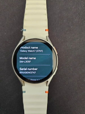Smartwatch Samsung Galaxy Watch 7 LTE (eSIM) 40 mm, Bluetooth, Wi-Fi, NFC, GPS (Bej)