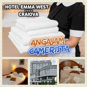 Hotel Emma West Craiova angajeaza CAMERISTA