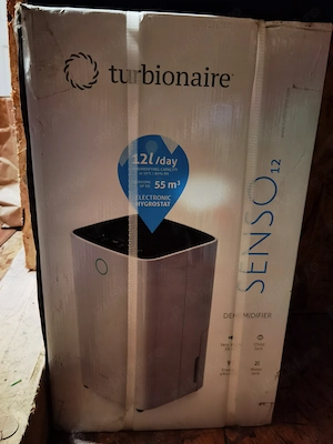 Dezumidificator Turbionaire Senso 12, 12 L   24 h, rezervor 2 L