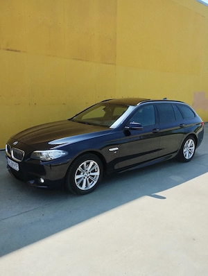 BMW 520 diesel,F11 Facelift Xdrive  M Paket ,Euro 6, Hedap Displey, Trapă,Panoramic, Impecabila  - imagine 4