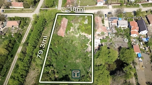 Teren intravilan 3029 mp cu front generos   zonă liniștită, Cornești