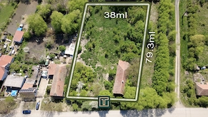 Teren intravilan 3029 mp cu front generos   zonă liniștită, Cornești - imagine 2