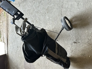 Set golf complet pentru începători   (bag + trolley + crose)