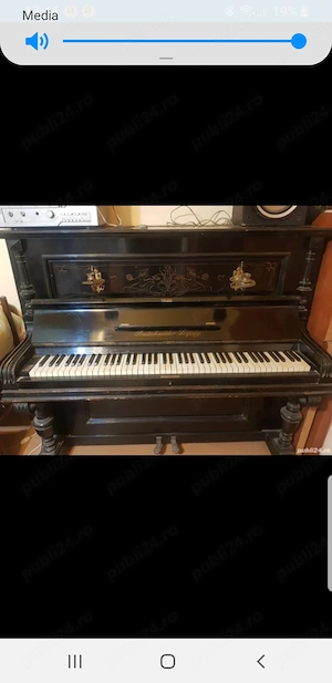 PIANINA Butschneider Leipzig -Sunet clar 