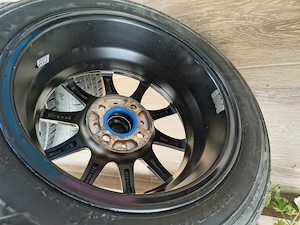 Jante aliaj R 14 / 4 x 100 / cb 67 mm , set prezoane cromate ,  - imagine 2