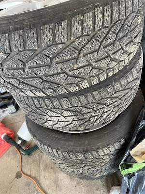 Jante Aliaj originale Audi 17 cu anvelope MS - imagine 2