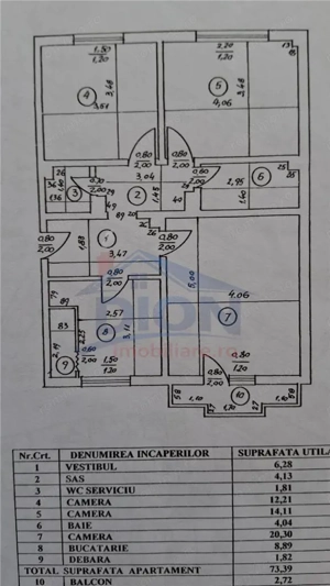APARTAMENT SUPERB 3 CAM,  NERVA TRAIAN - imagine 5