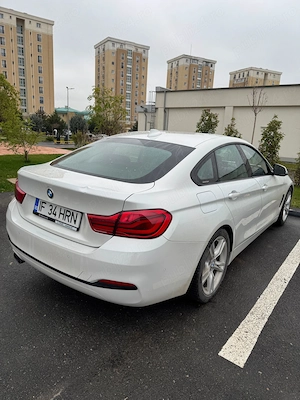 BMW 420d Gran Coupe 2018   190 CP   Alb   Întreținut exemplar - imagine 11