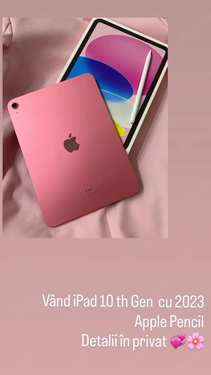 Ipad 10th generation si apple pencil 2023 USB C