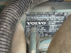 Vand miniexcavator VOLVO EXR252D cu accesorii si remorca transport - imagine 8