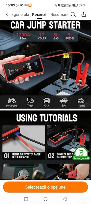 Starter  auto nou  - imagine 3