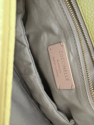 Geantă damă Coccinelle originală, impecabilă - imagine 4