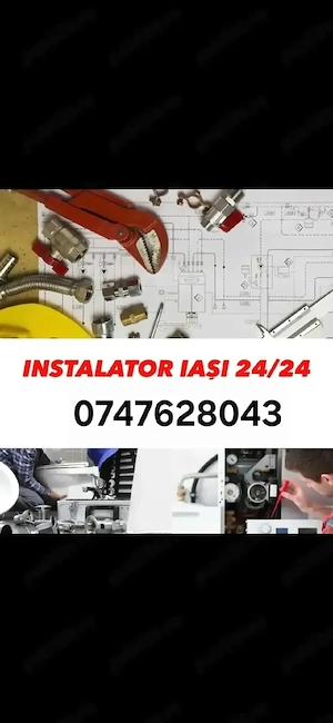 Instalator tehnico sanitar- Iasi non-stop 24 24