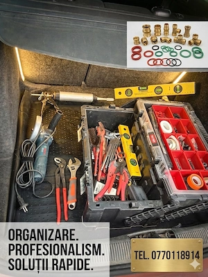 Instalator - Satu Mare - lucrari de reparatii si intervenții mici