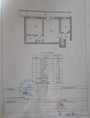 Dr. Taberei- Afi Cotroceni, str. Sibiu, 2 camere, mobilat, balcon mare - imagine 20