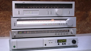 Tuner Braun,JVC,Dual,Akai.
