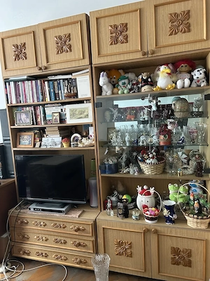 Donez Biblioteca, sifonier, 2 paturi, sofa si fotolii