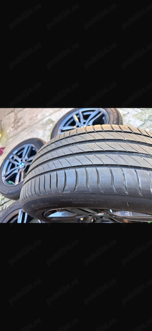 Vând cauciucuri michelin  cu jante se vând impreuna - imagine 3