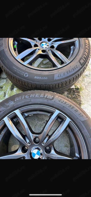 Vând cauciucuri michelin  cu jante se vând impreuna - imagine 4