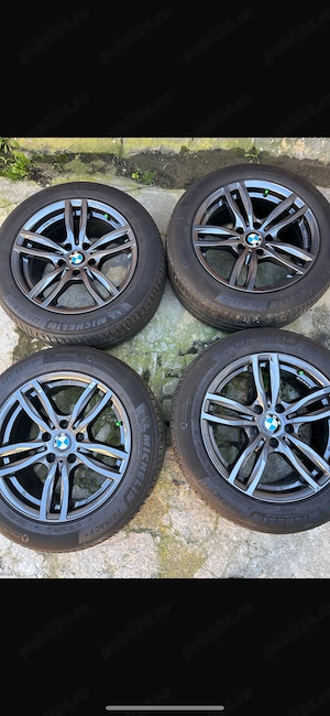 Vând cauciucuri michelin  cu jante se vând impreuna - imagine 5