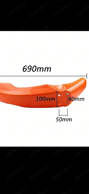 Aripa motocicleta cross enduro Off-Road  - imagine 5