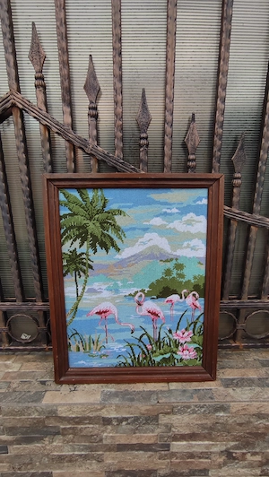 Goblen "Insula cu flamingi" 