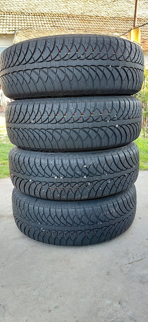 Jante 5x112 R15 + Cauciucuri 195 65 R16 Fulda Dot 2025 - imagine 5