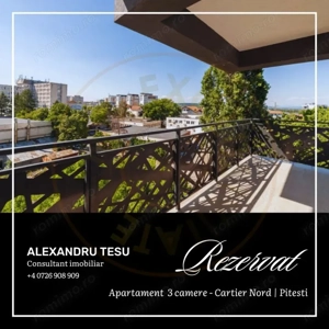 Apartament 3 camere - Bloc 2025 - Pitesti