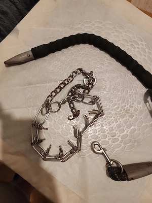 vând lesă + zgarda de forță la 130 de lei - imagine 2